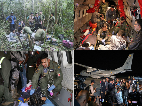 Four Kids Saved From Amazon Forest